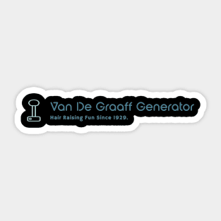 Van De Graaff Generator Sticker